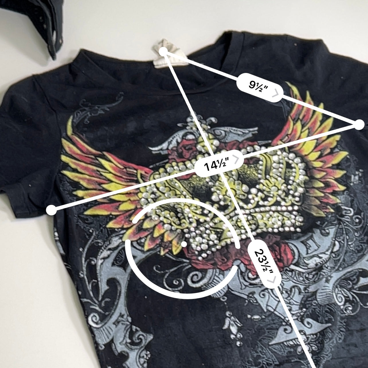 crown wings t-shirt