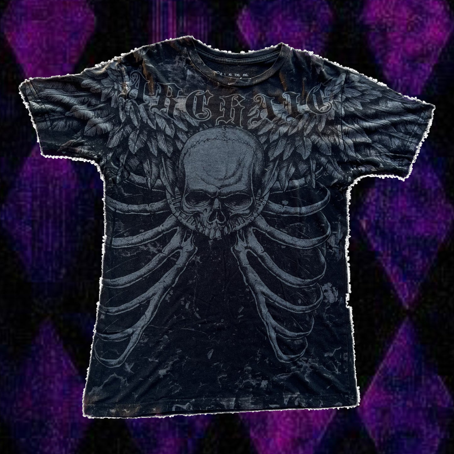 skull y2k t-shirt
