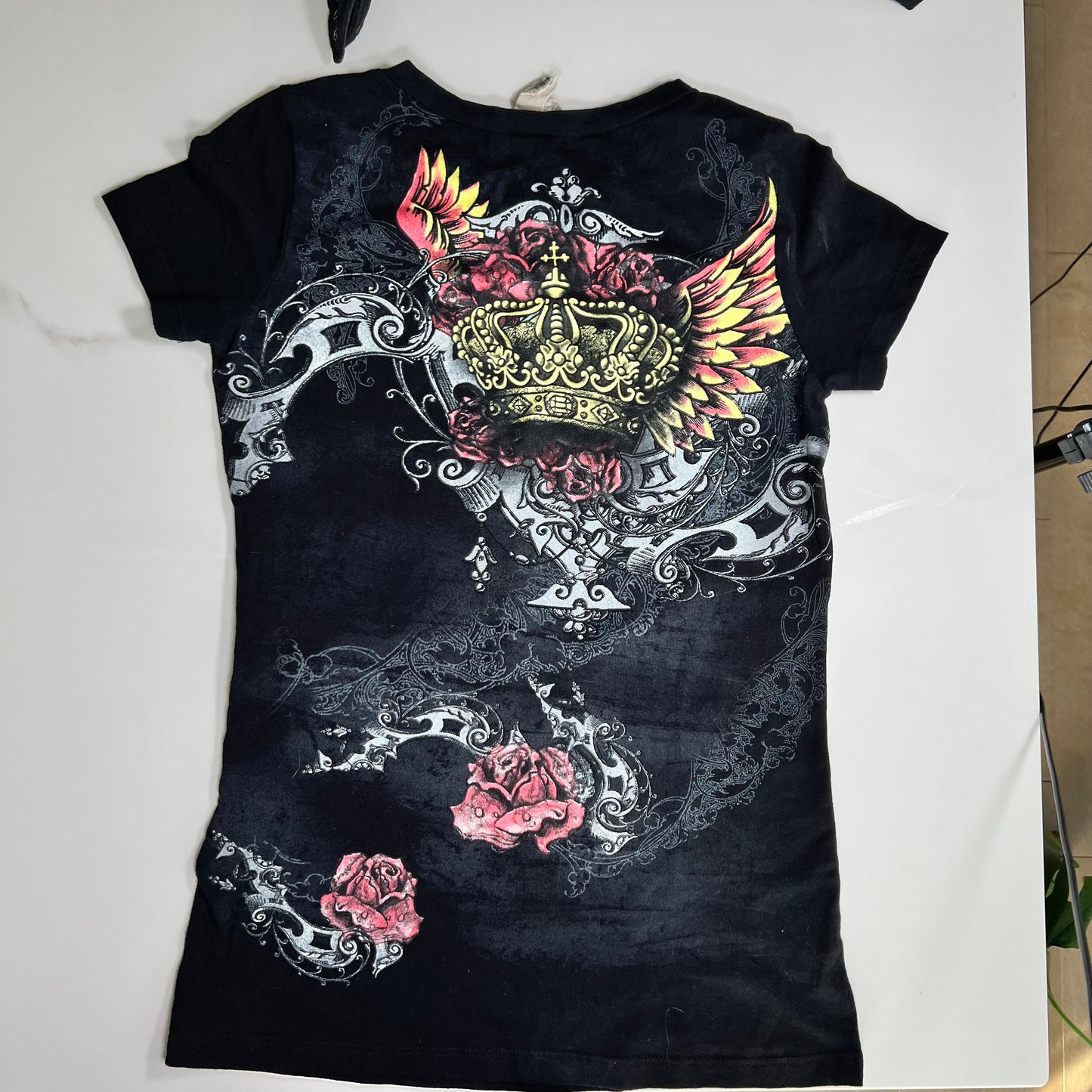 crown wings t-shirt