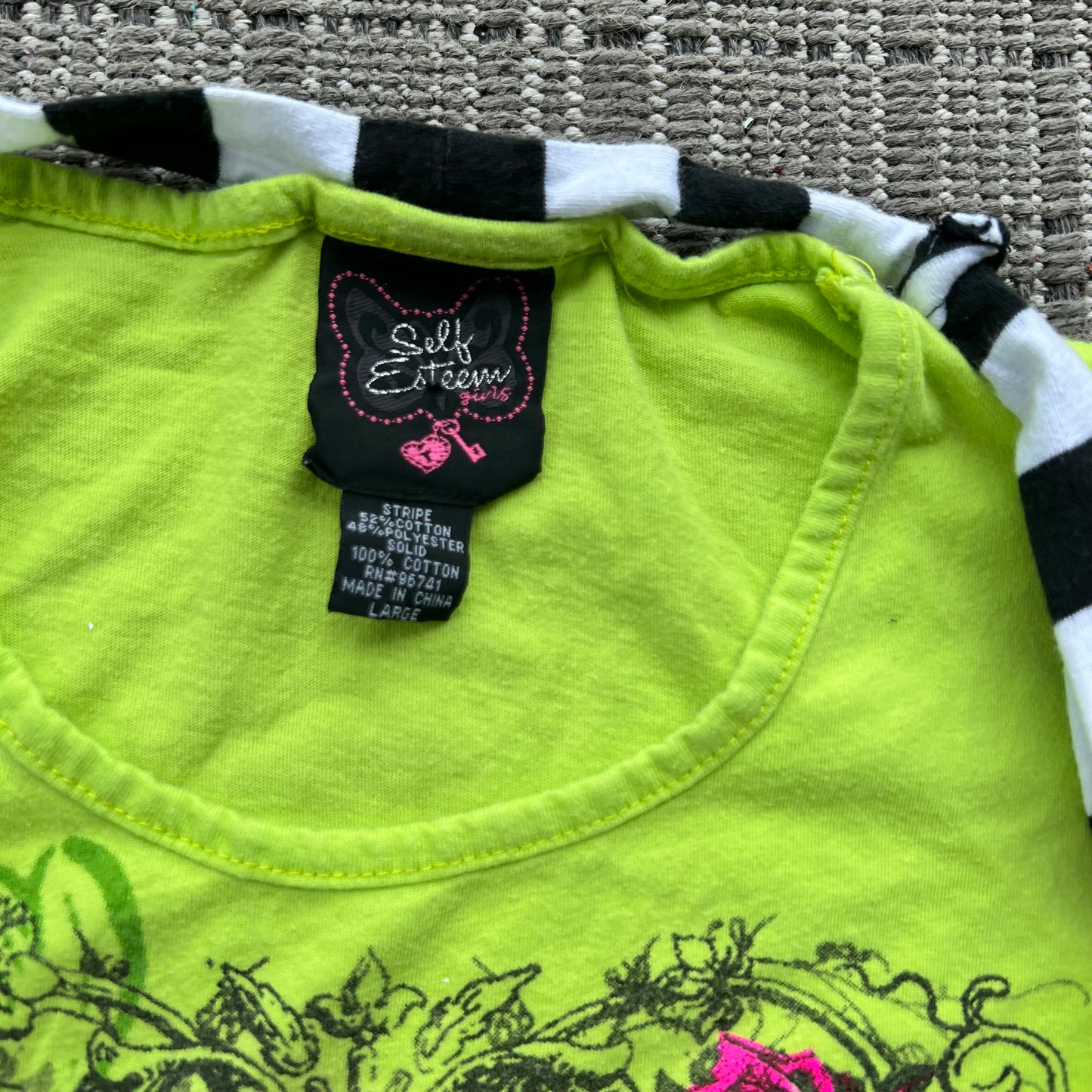 edgy baby tee