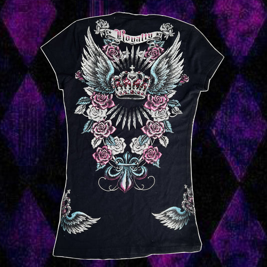 crown wings t-shirt