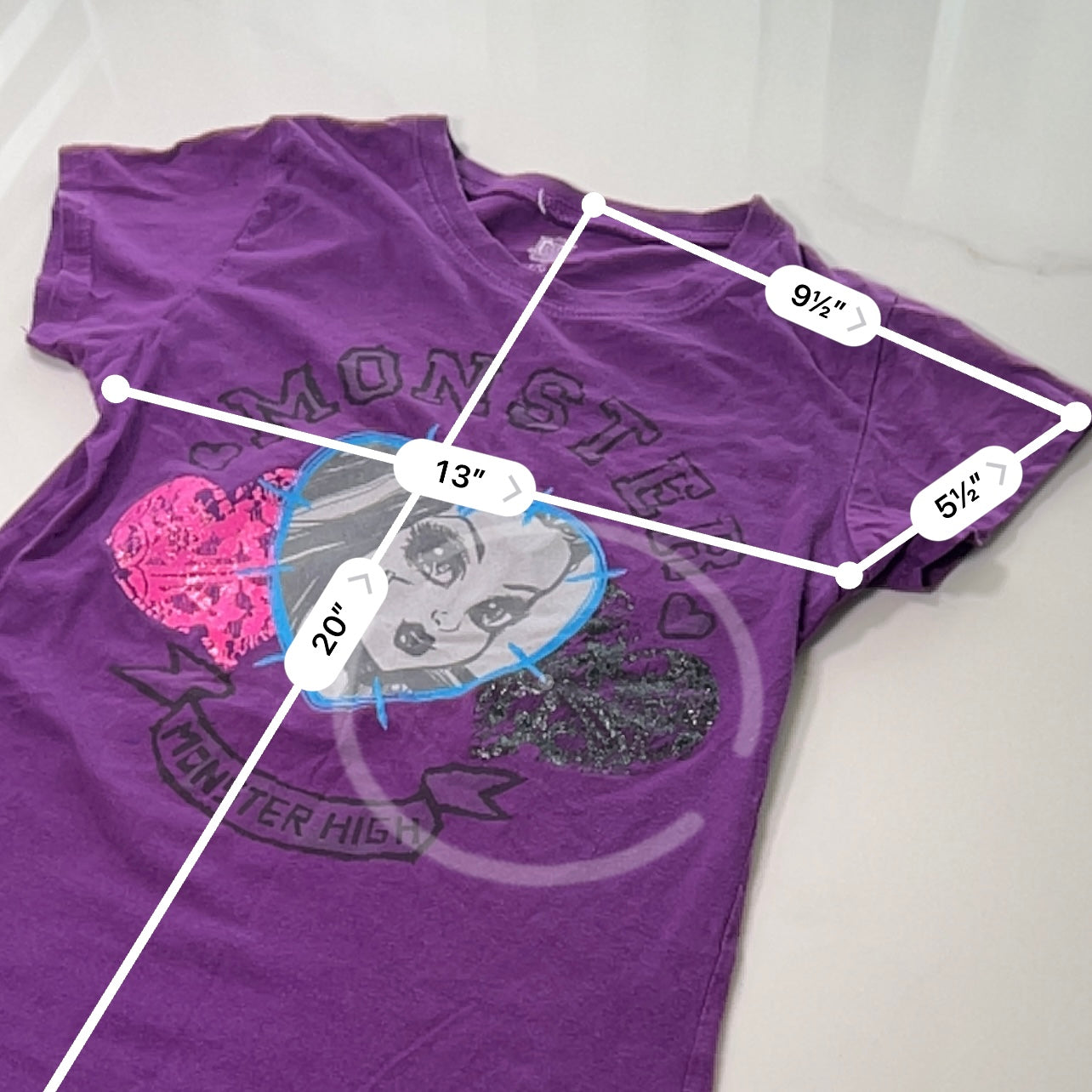 monster high baby tee