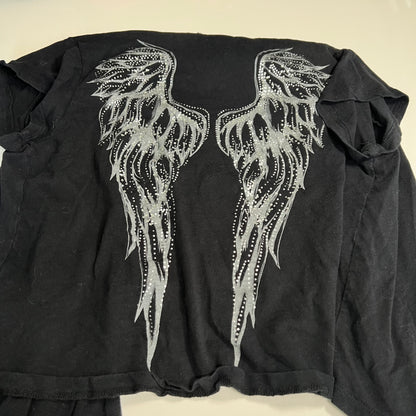 edgy wings cardigan