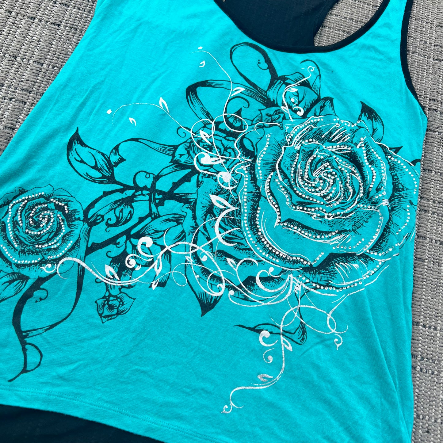 rose edgy tank