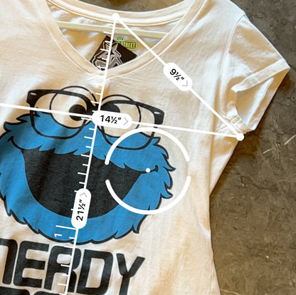 nerdy cookie street tee