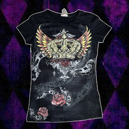 crown wings t-shirt