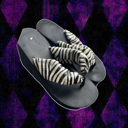 zebra wedges