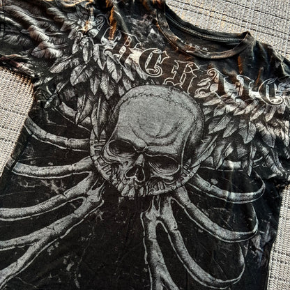 skull y2k t-shirt