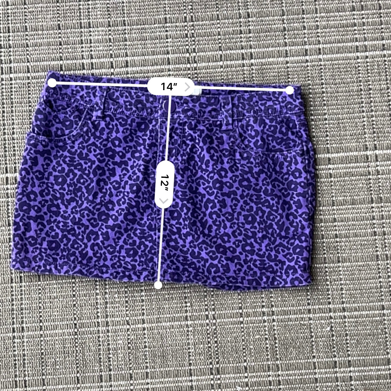 scene cheetah mini skirt