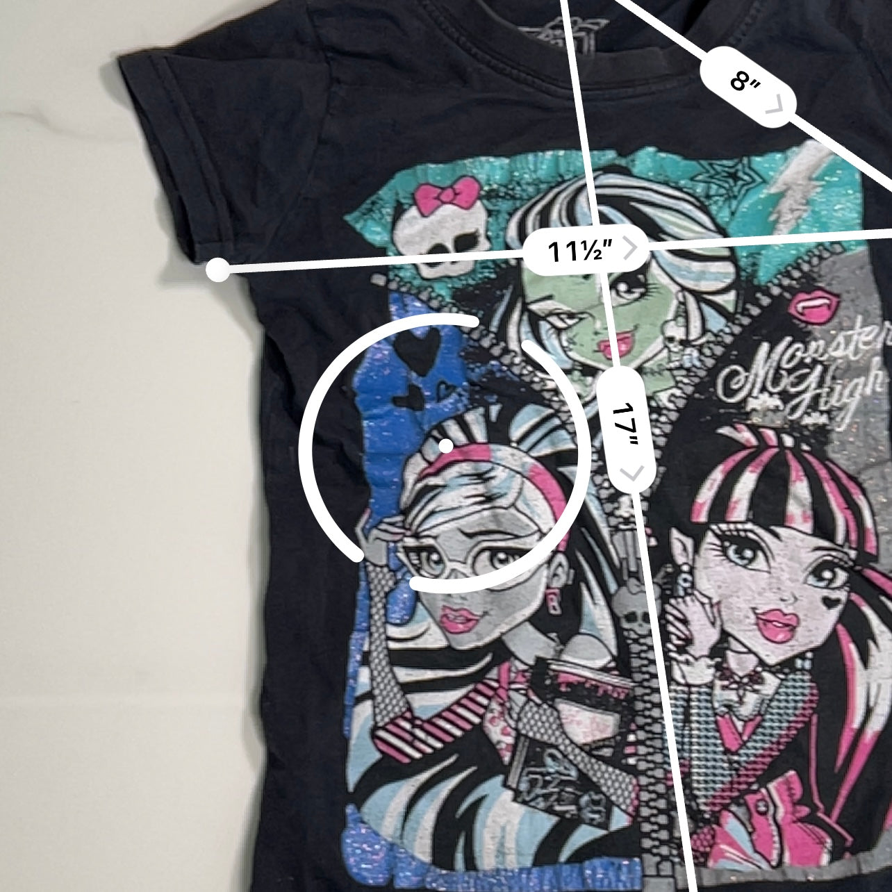 monster high baby tee