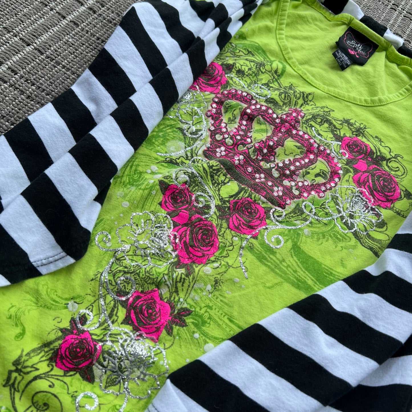 edgy baby tee