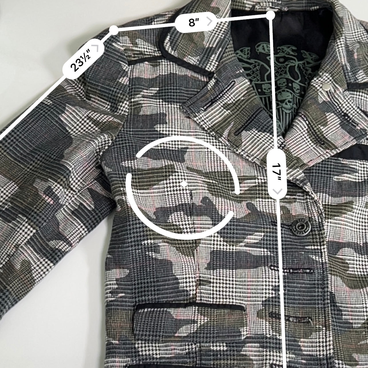 military crop jacket