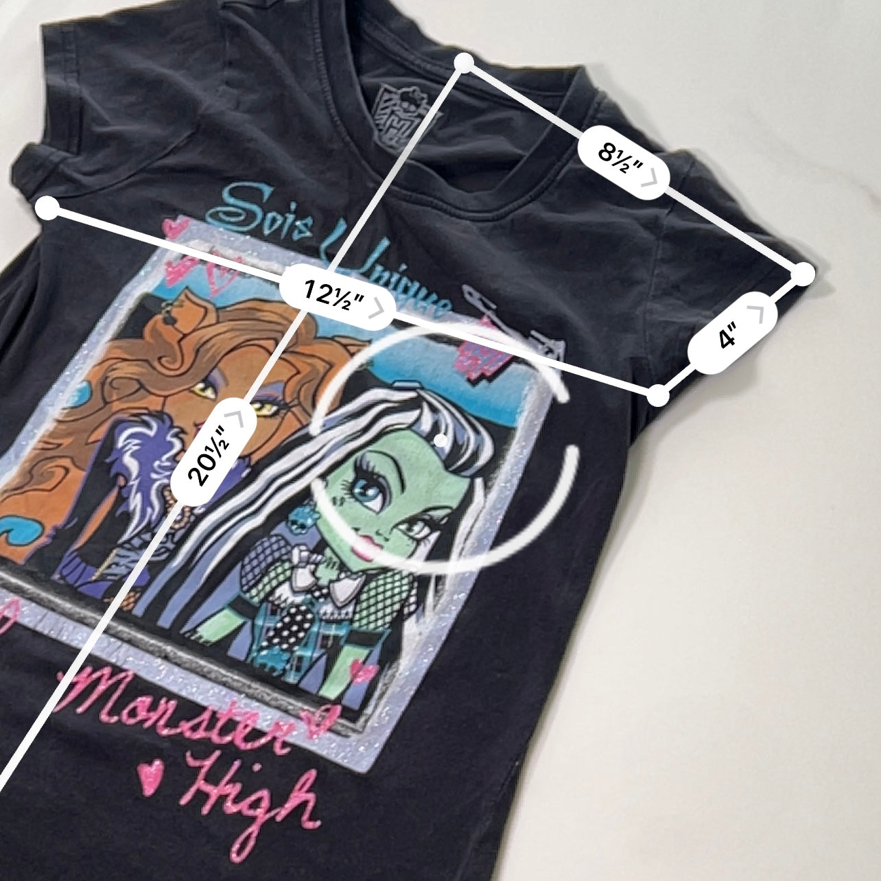 monster high baby tee