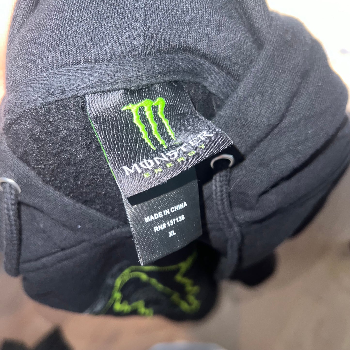 monster hoodie