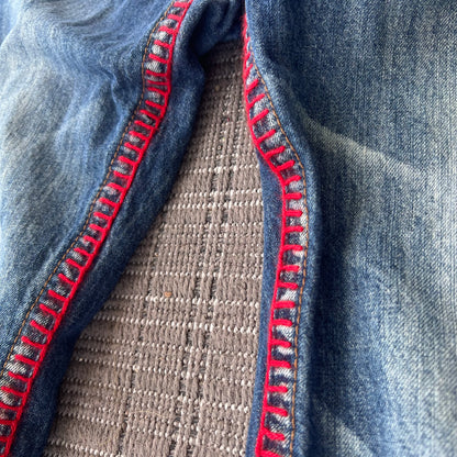 godsend red stitch jeans