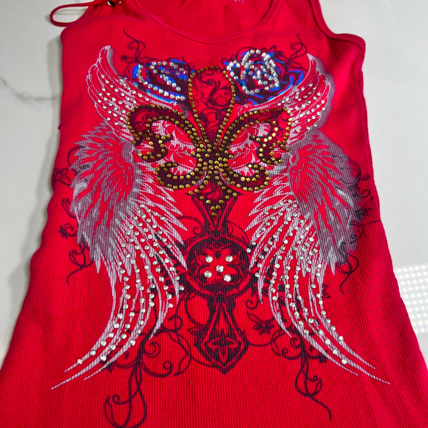 edgy tank top
