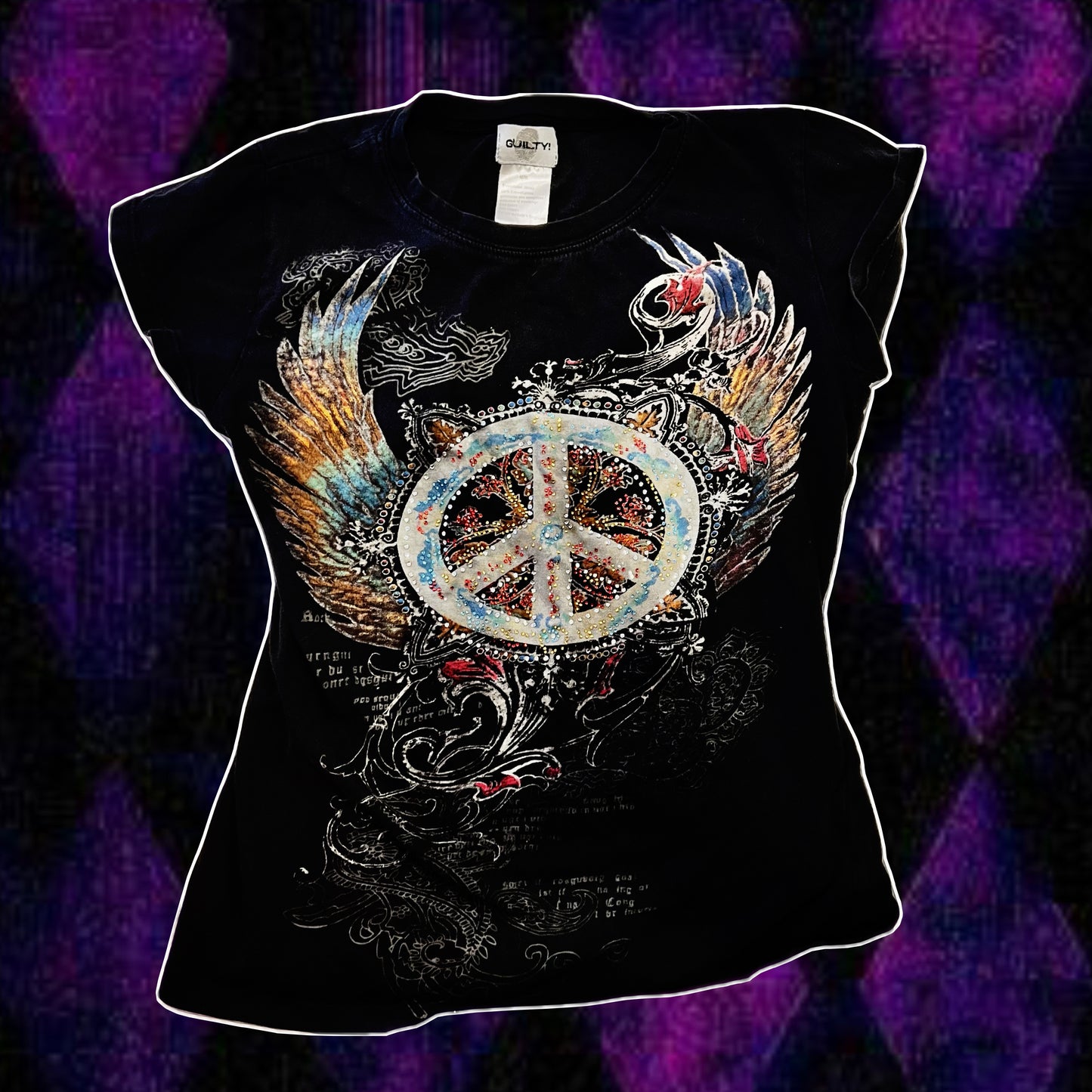 peace sign tee